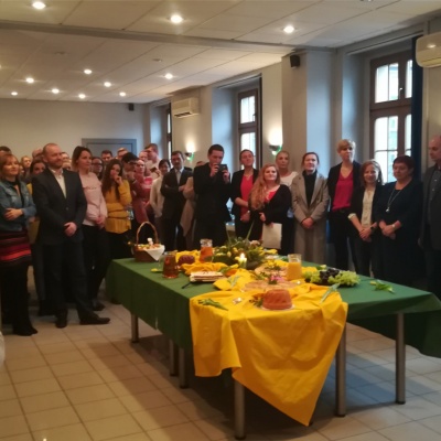 Spotkanie Wielkanocne Małgorzaty Ochęduszko-Ludwik w Wojewódzkim Urzędzie Pracy w Katowicach