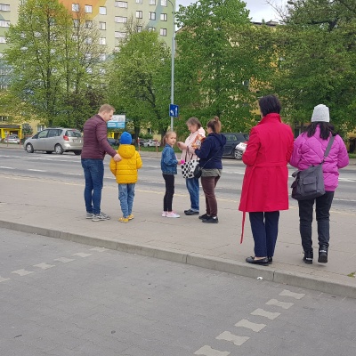 Akcja promocyjna Lewicy na ulicach Radomia